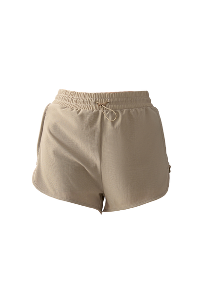 Layered Mesh Shorts CREAM