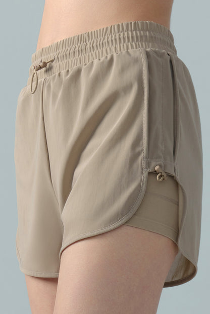 Layered Mesh Shorts CREAM