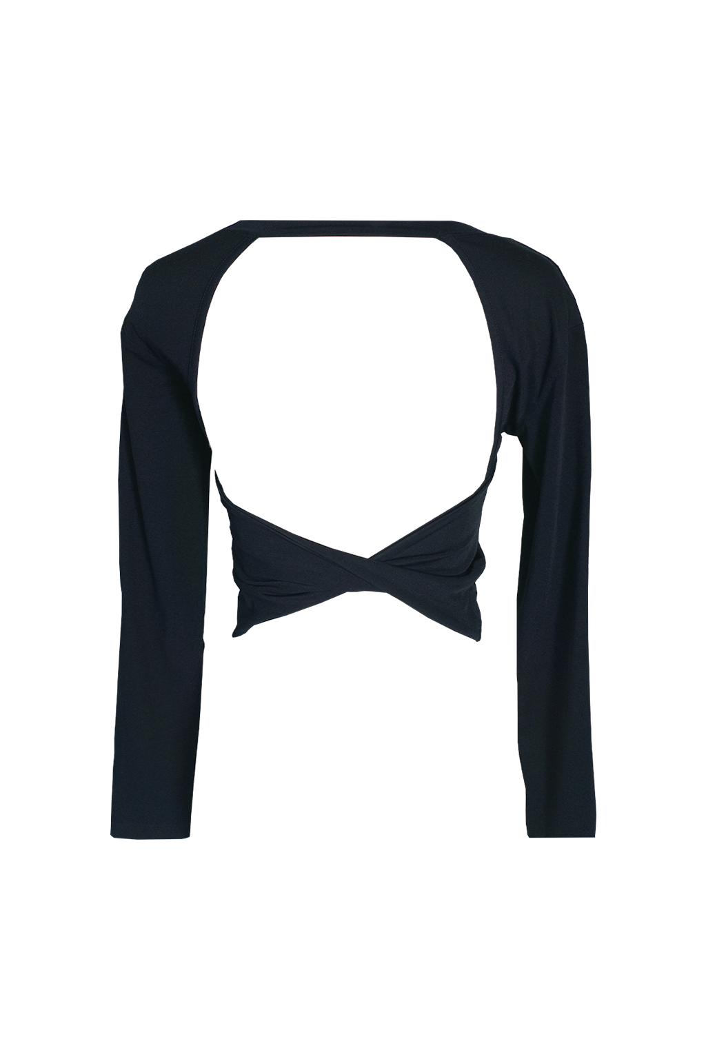 Back Twist Longsleeve BLACK