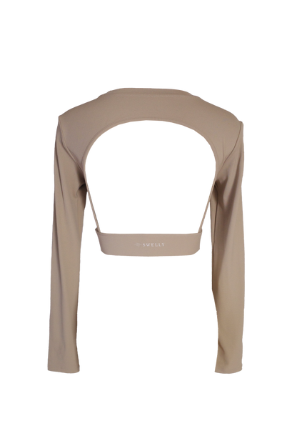 Back Open Longsleeve CREAM