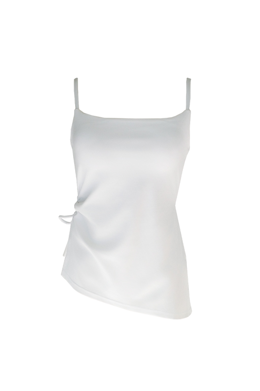 Strap Asymmetry Camisole SNOW